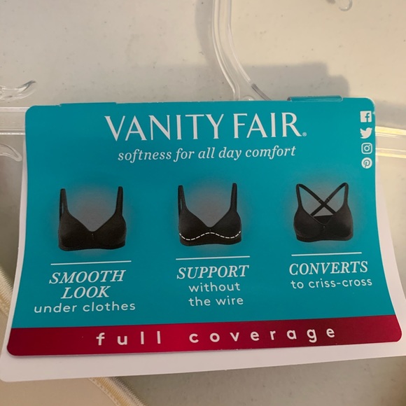 Vanity Fair Intimates & Sleepwear Vanity Fair Wireless Full Coverage